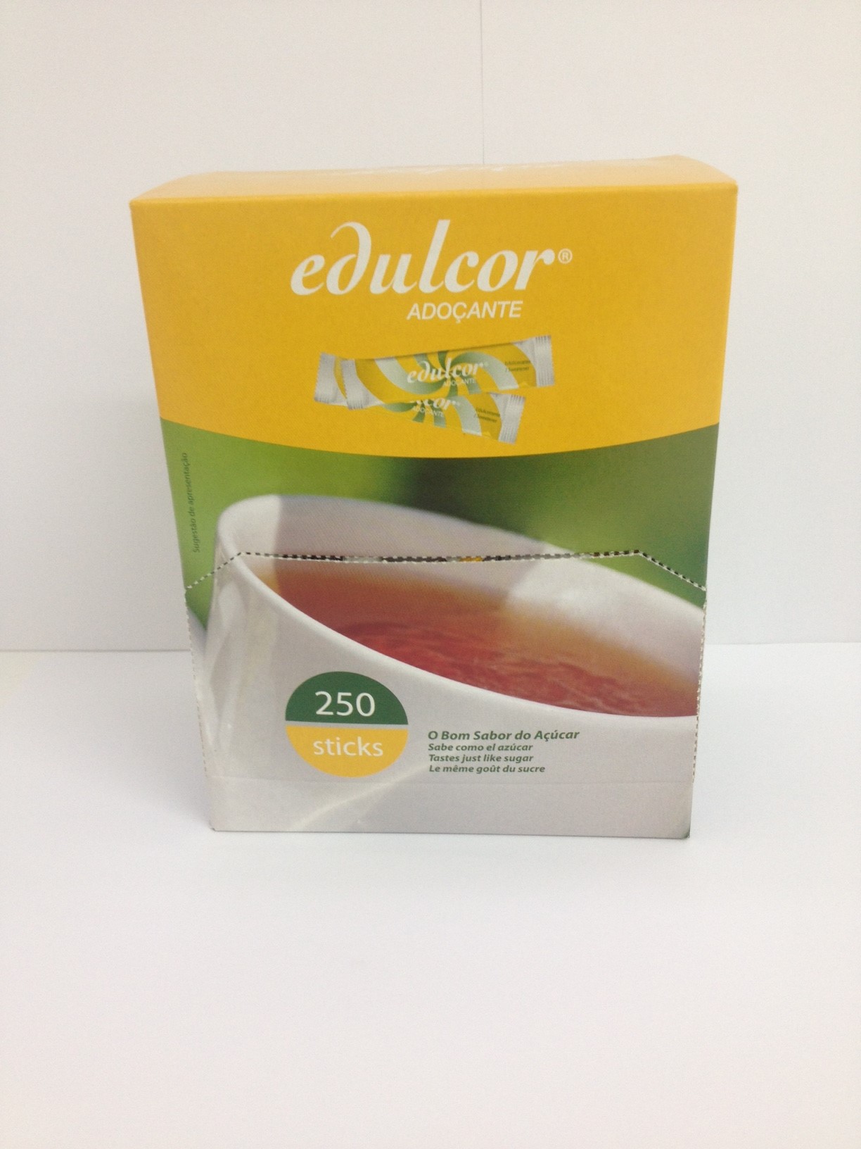 ADOCANTE PO STICKS CX.250 EDULCOR